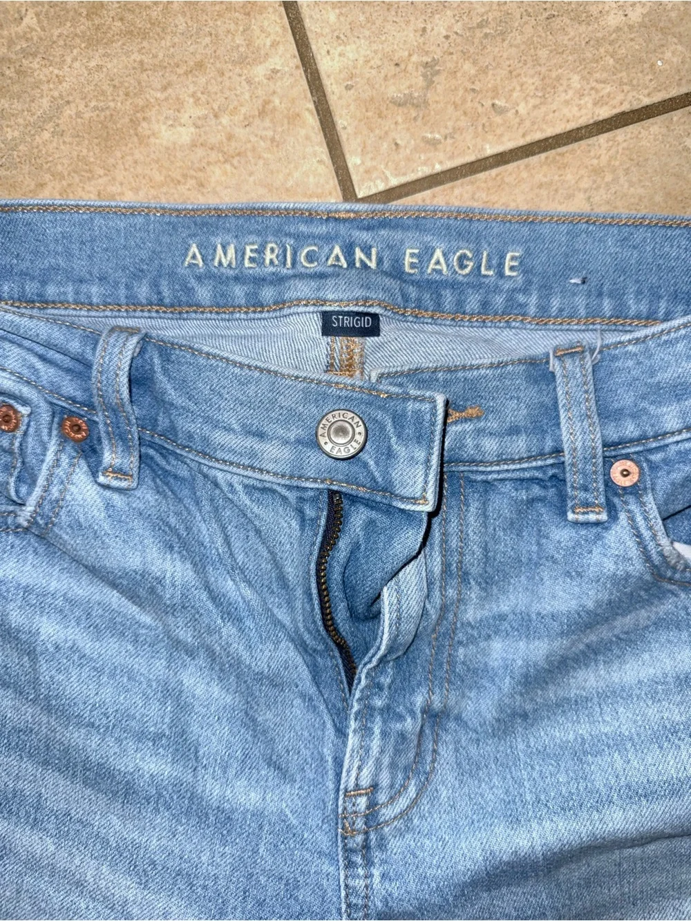 Women’s Light Blue so Straight-Leg Jeans